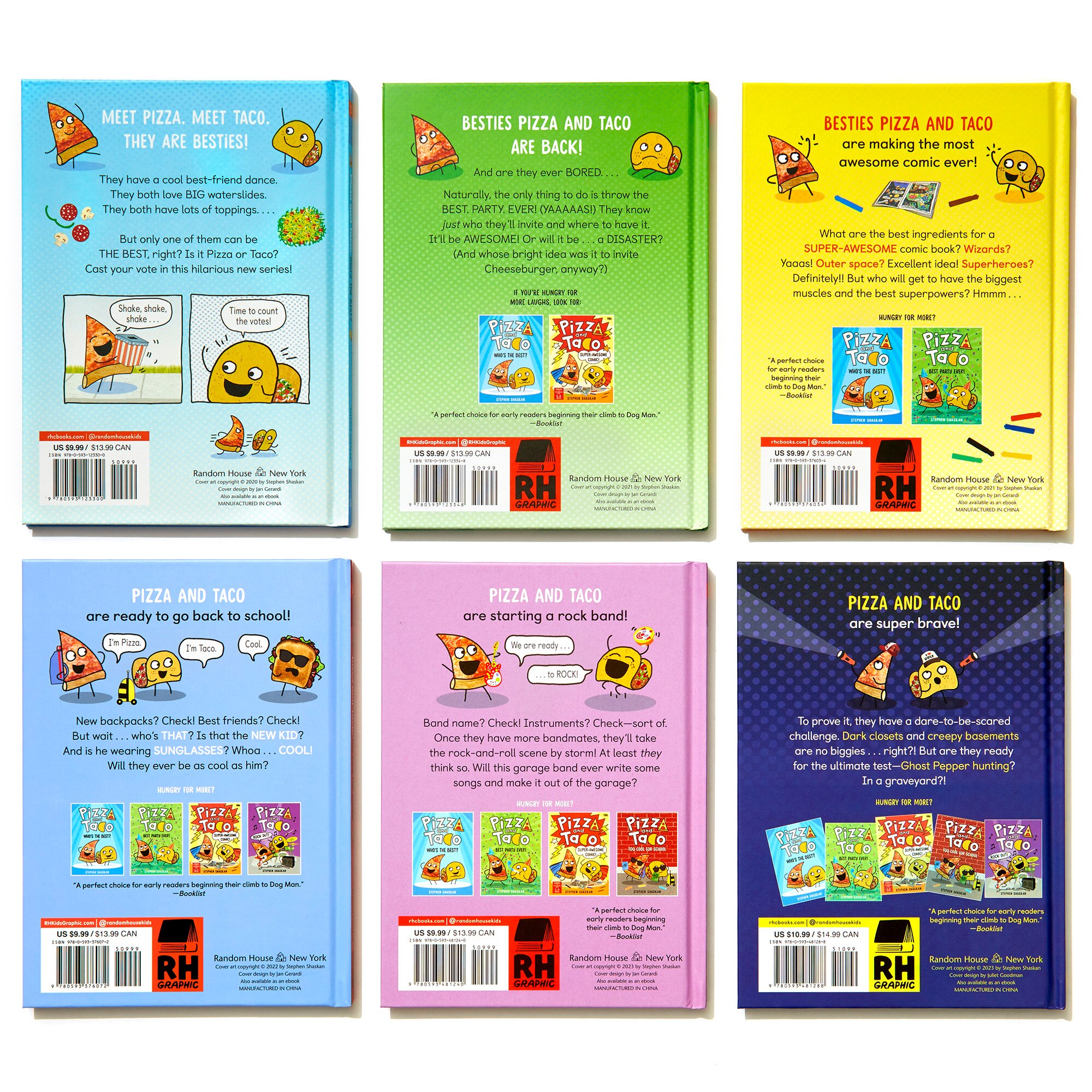 Pizza And Taco Lunch Special: 6-book Boxed Set: Books 1-6 (a