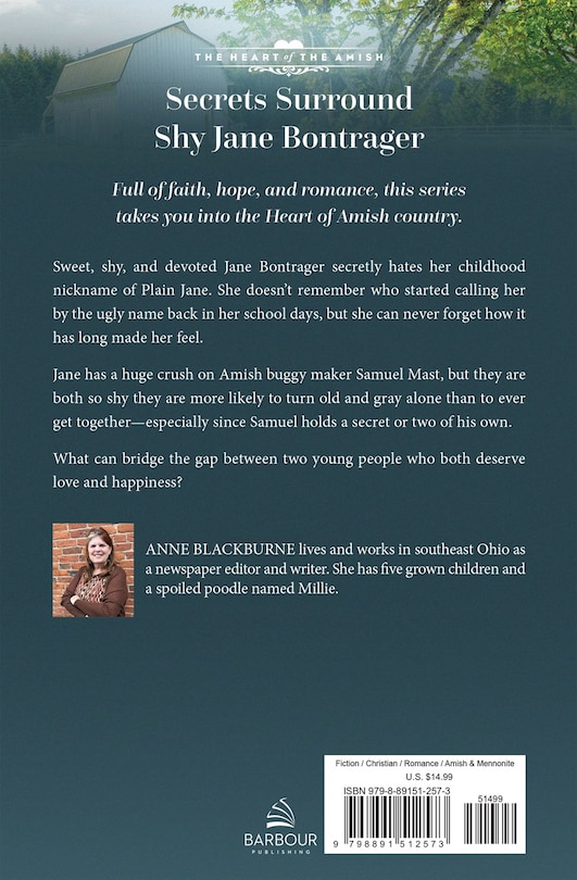 Back cover_Plain Jane's Secret Admirer