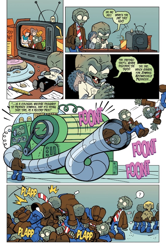 Aperçu du contenu_Plants vs. Zombies Boxed Set 9