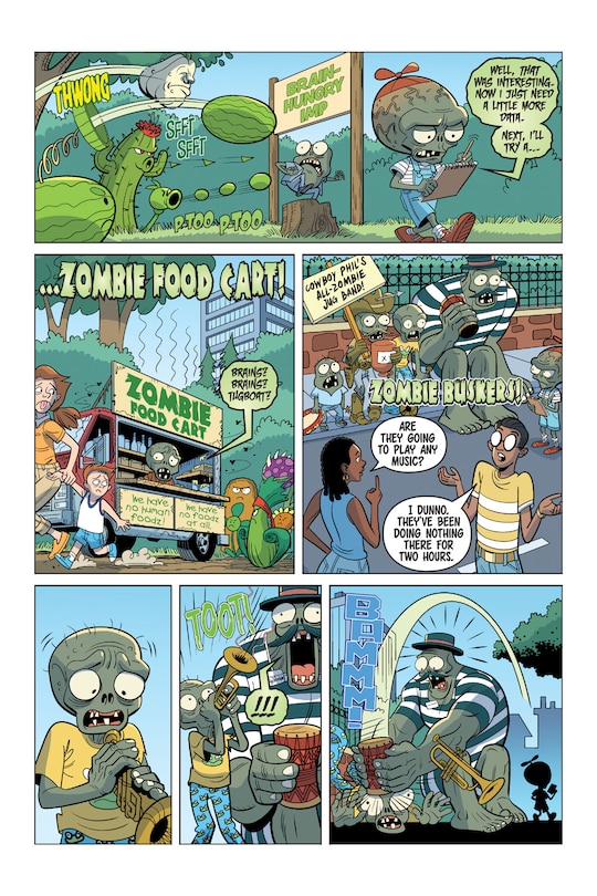 Aperçu du contenu 5_Plants Vs. Zombies Volume 22: The Unpredictables