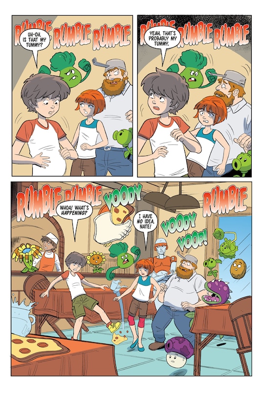 Aperçu du contenu_Plants vs. Zombies Volume 24: The Big Spitball