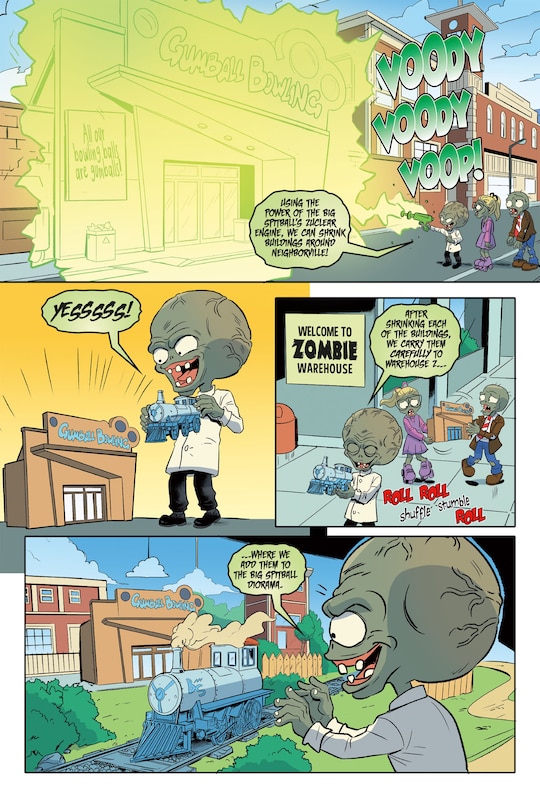 Aperçu du contenu 3_Plants vs. Zombies Volume 24: The Big Spitball