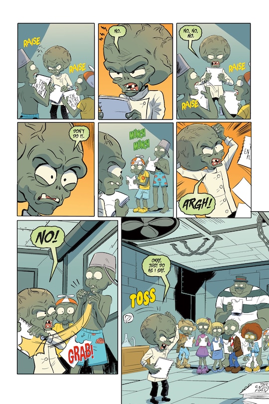 Aperçu du contenu 4_Plants vs. Zombies Volume 24: The Big Spitball
