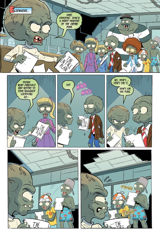 Aperçu du contenu 5_Plants vs. Zombies Volume 24: The Big Spitball