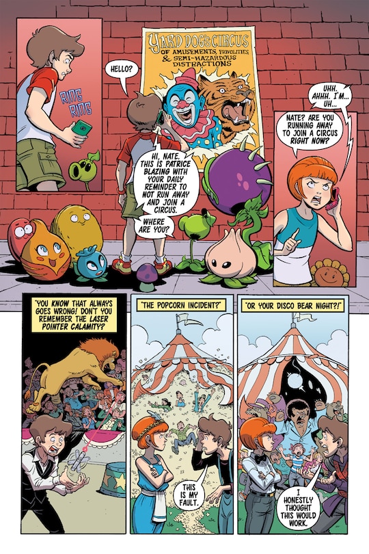 Sample content_Plants vs. Zombies Zomnibus Volume 3