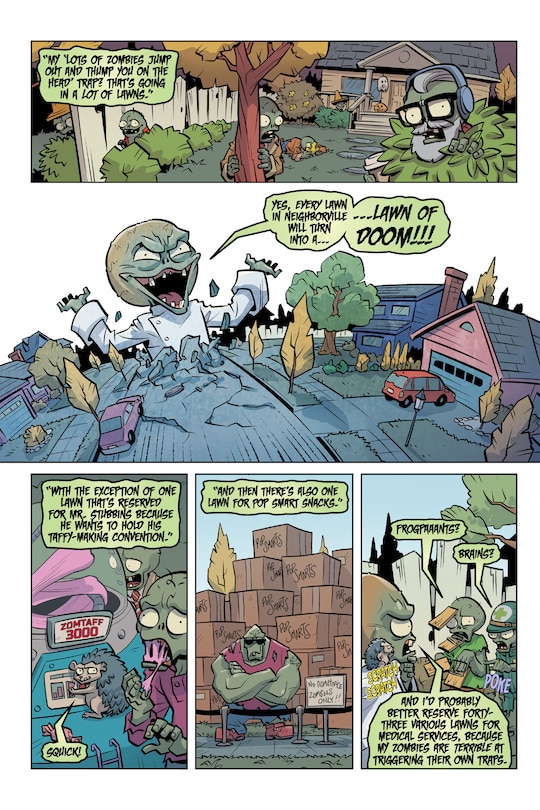 Sample content 4_Plants vs. Zombies Zomnibus Volume 3
