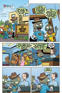 Sample content_Plants vs. Zombies Zomnibus Volume 4