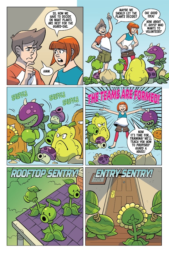 Sample content_Plants vs. Zombies Zomnibus Volume 5