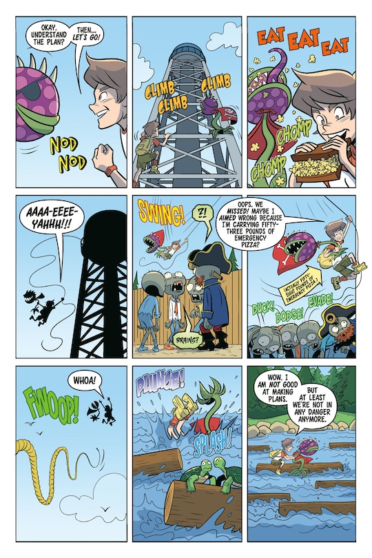 Aper&ccedil;u du contenu_Plants vs. Zombies Zomnibus Volume 6