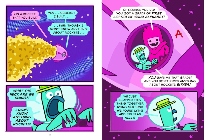 Aperçu du contenu 4_Pluto Rocket: Over the Moon (Pluto Rocket #4)