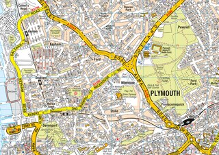 Sample content 2_Plymouth A-Z Pocket Street Map: Accurate street map for easy navigation