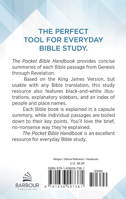 Back cover_Pocket Bible Handbook