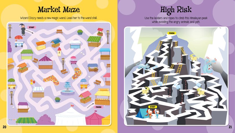 Sample content 2_Pocket Fun: Mazes Activity Book