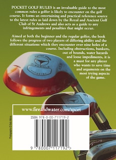 Back cover_Pocket Golf Rules