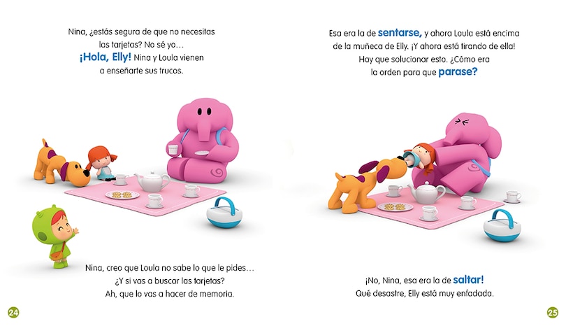 Aperçu du contenu 3_Pocoyo. Recopilatorio de cuentos - Cuentos para 2 años / Pocoyo: A Collection of  Stories. Stories for 2-Year-Olds