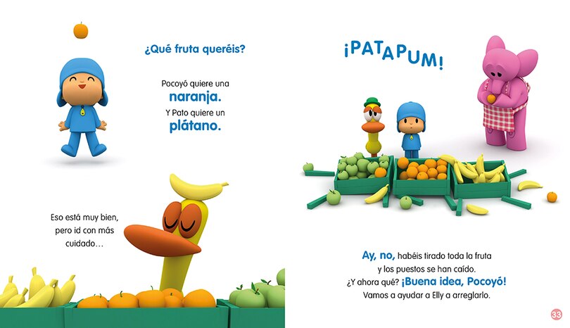 Aperçu du contenu 4_Pocoyo. Recopilatorio de cuentos - Cuentos para 2 años / Pocoyo: A Collection of  Stories. Stories for 2-Year-Olds