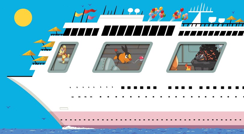 Aper&ccedil;u du contenu 2_Pok&eacute;mon All Aboard: Let&rsquo;s Cruise! (An Abrams Extend-a-Book)