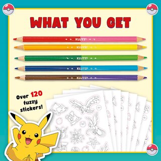 Sample content 5_Pok&eacute;mon Color Your Own Fuzzy Stickers