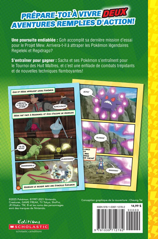 Couverture arri&egrave;re_Pok&eacute;mon : N&deg; 6 - Pr&ecirc;ts au combat!