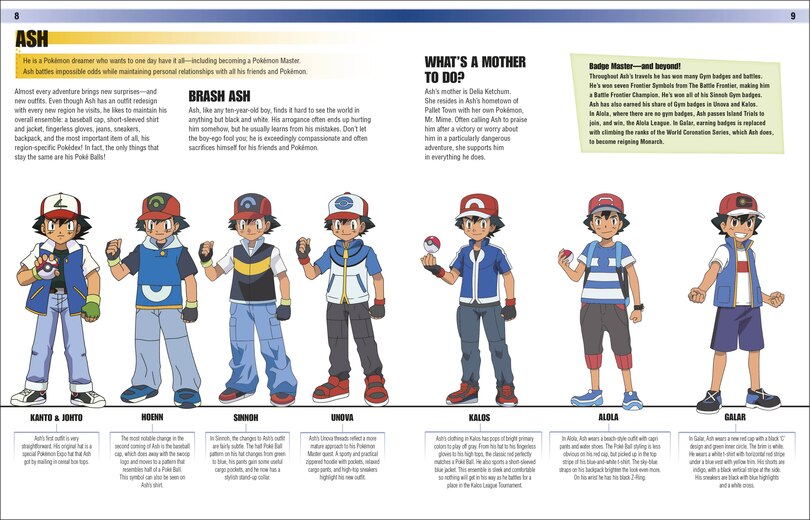 Aper&ccedil;u du contenu_Pok&eacute;mon Visual Companion Fifth Edition
