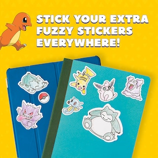 Aperçu du contenu 2_Pokémon Color Your Own Fuzzy Stickers