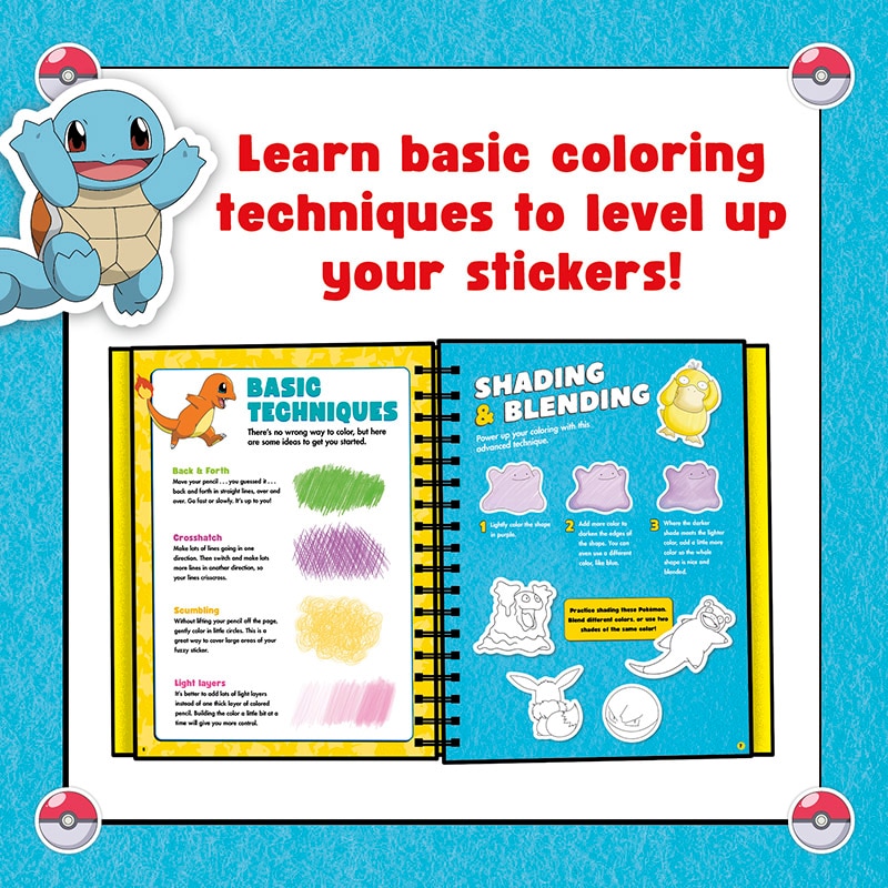 Aperçu du contenu 3_Pokémon Color Your Own Fuzzy Stickers