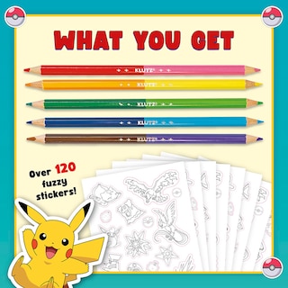 Aperçu du contenu 5_Pokémon Color Your Own Fuzzy Stickers