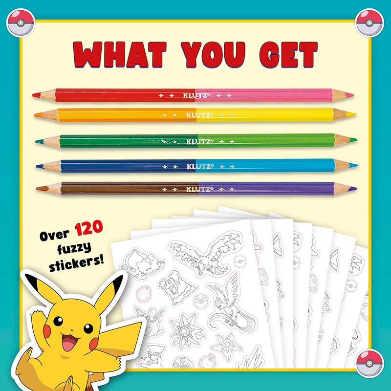 Aperçu du contenu 5_Pokémon Color Your Own Fuzzy Stickers