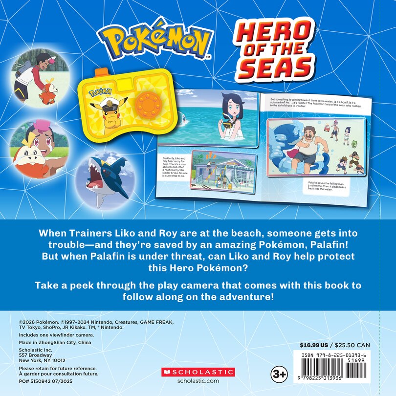 Couverture arrière_Pokémon: Hero of the Seas (A Picture This! Storybook)