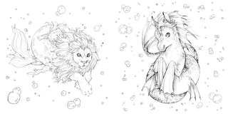 Sample content 3_Pop Manga Beauties and Beasties Coloring Book