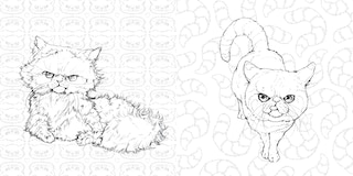 Aperçu du contenu_Pop Manga Catitude Coloring Book