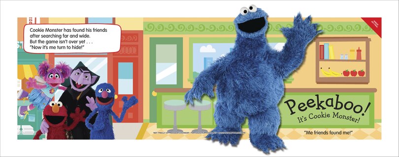 Sample content 2_Pop-Up Peekaboo! Sesame Street Cookie Monster