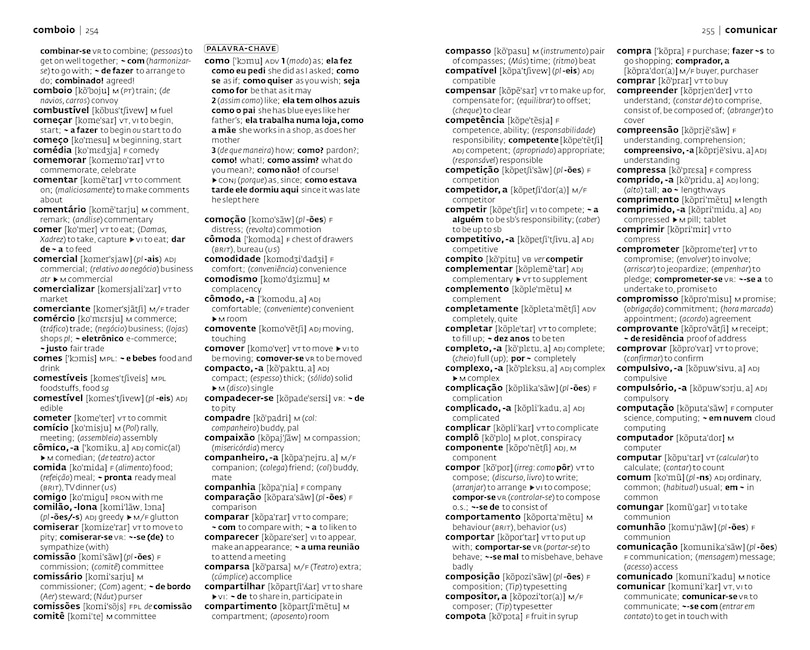 Aper&ccedil;u du contenu_Portuguese Essential Dictionary