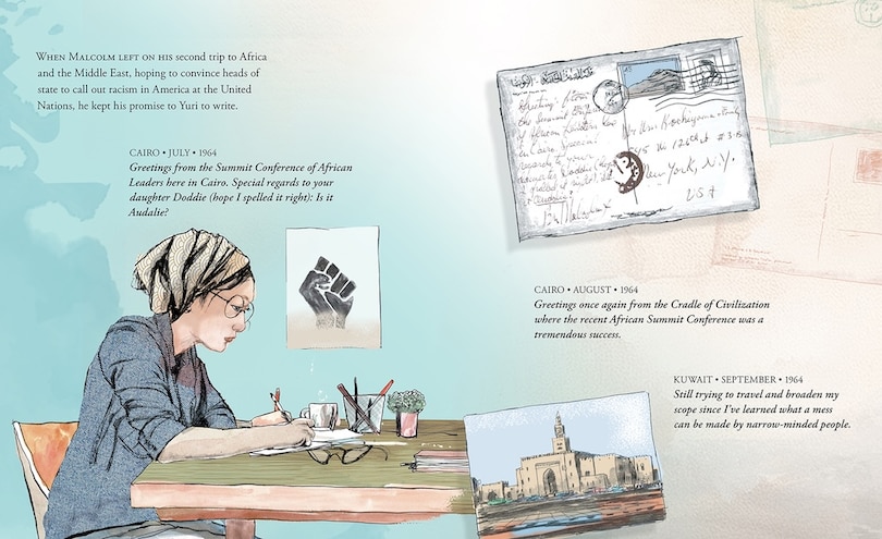 Sample content 3_Postcards from Malcolm X