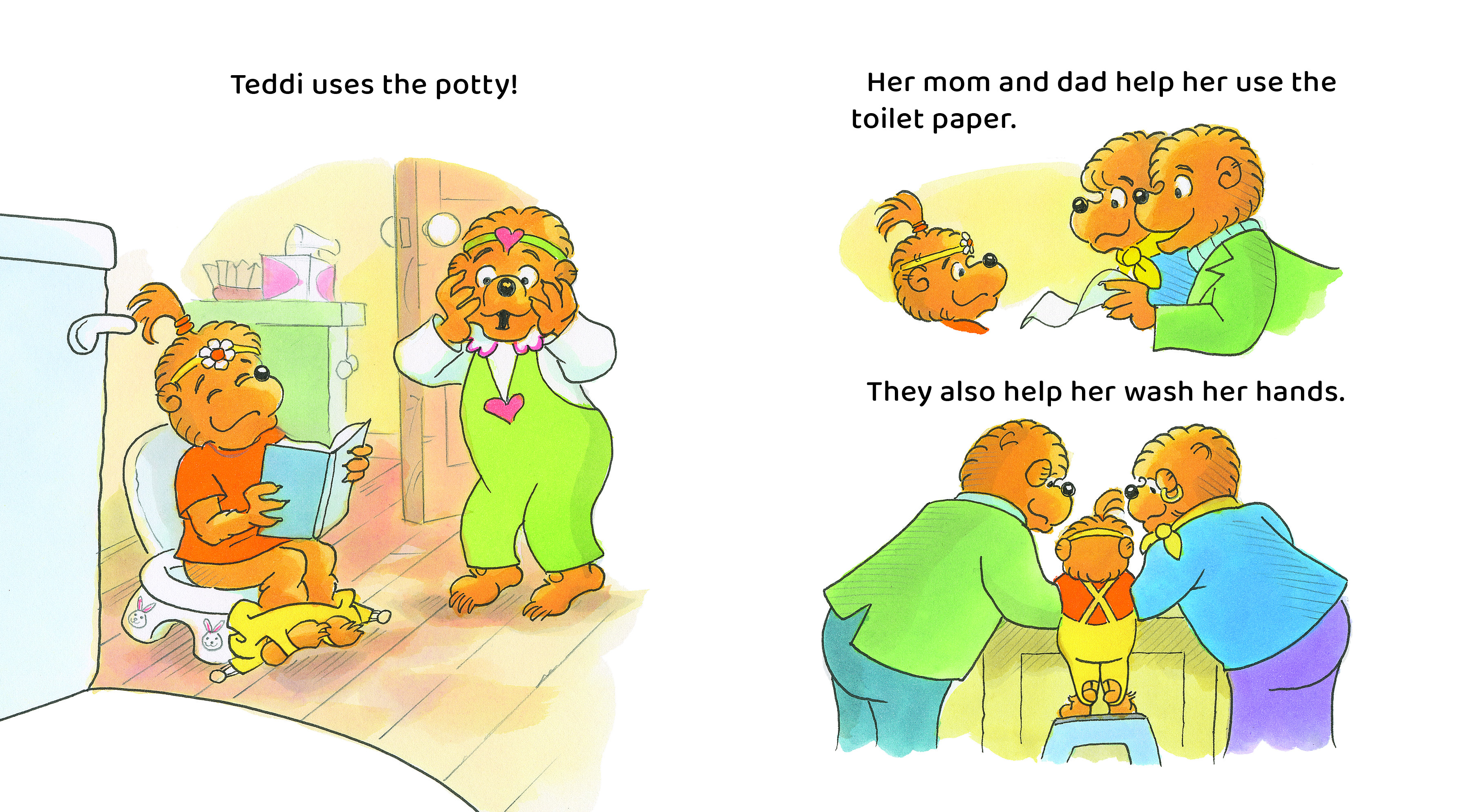 Aperçu du contenu 3_Potty Time (Baby Berenstain Bears)