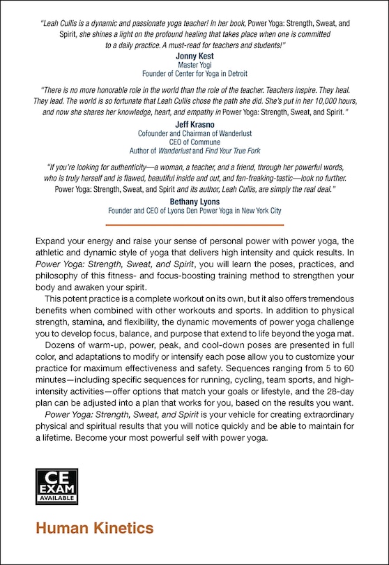 Couverture arri&egrave;re_Power Yoga