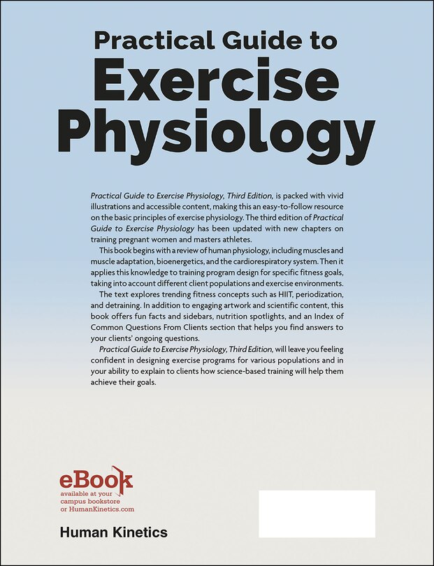 Back cover_Practical Guide to Exercise Physiology