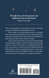 Back cover_Prayers for Difficult Times Men's Edition
