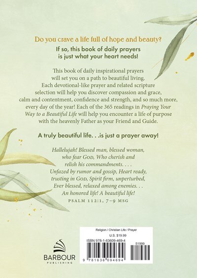 Back cover_Praying Your Way to a Beautiful Life