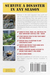 Back cover_Prepper's Long-Term Survival: Countdown to Preparedness