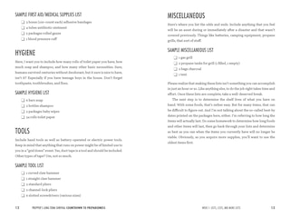 Sample content 2_Prepper's Long-Term Survival: Countdown to Preparedness