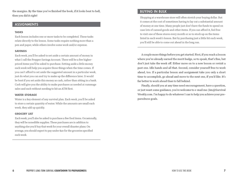 Sample content 5_Prepper's Long-Term Survival: Countdown to Preparedness