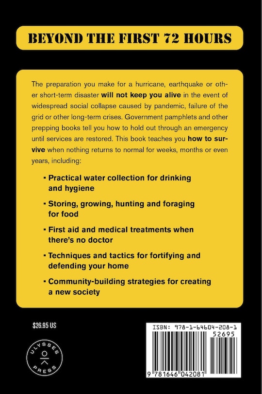Back cover_Prepper's Long-Term Survival Guide