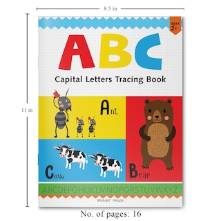 Aper&ccedil;u du contenu 4_Preschool Activity Book: ABC - Capital Letters Tracing Book For Kids