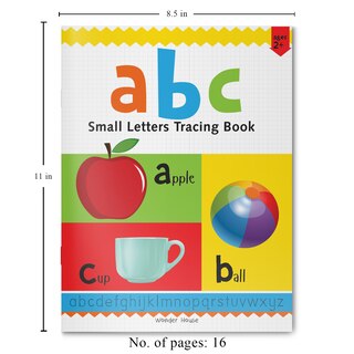 Aper&ccedil;u du contenu 4_Preschool Activity Book: abc - Small Letters Tracing Book For Kids