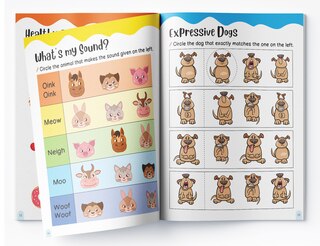 Aper&ccedil;u du contenu_Preschool Activity Book: Brain Booster - Logical Reasoning Activity Book For Kids