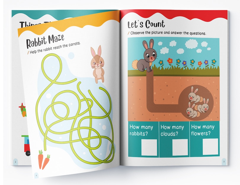 Aper&ccedil;u du contenu 2_Preschool Activity Book: Brain Booster - Logical Reasoning Activity Book For Kids