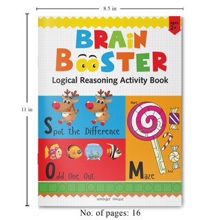 Aper&ccedil;u du contenu 4_Preschool Activity Book: Brain Booster - Logical Reasoning Activity Book For Kids