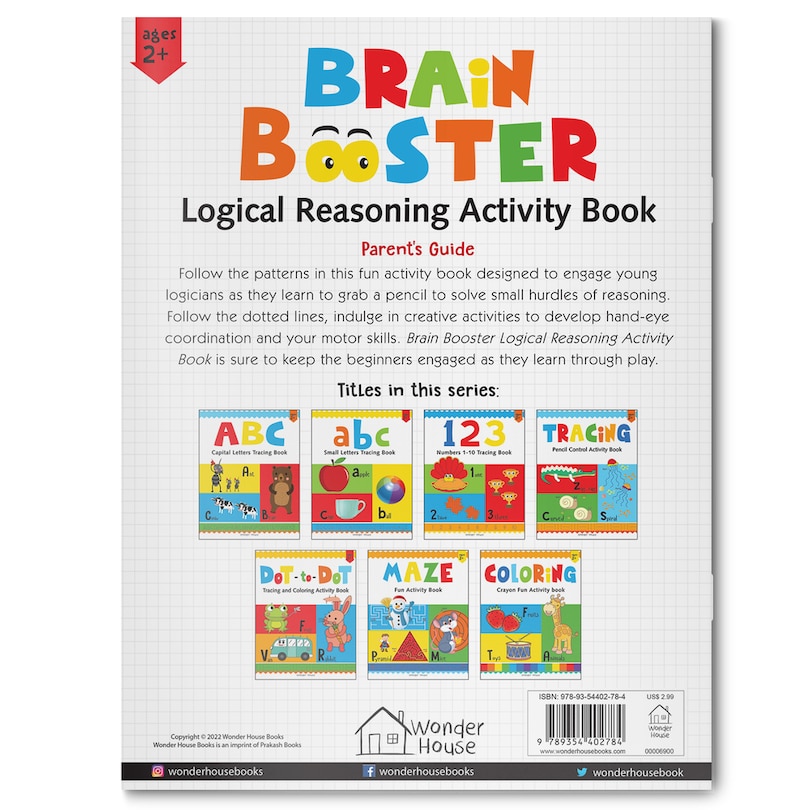 Aper&ccedil;u du contenu 5_Preschool Activity Book: Brain Booster - Logical Reasoning Activity Book For Kids