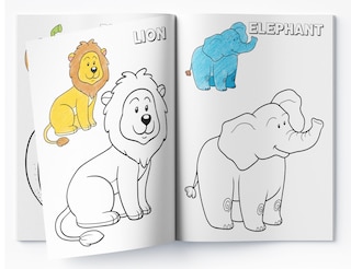 Aper&ccedil;u du contenu_Preschool Activity Book: Coloring - Crayon Fun Activity Book For Kids